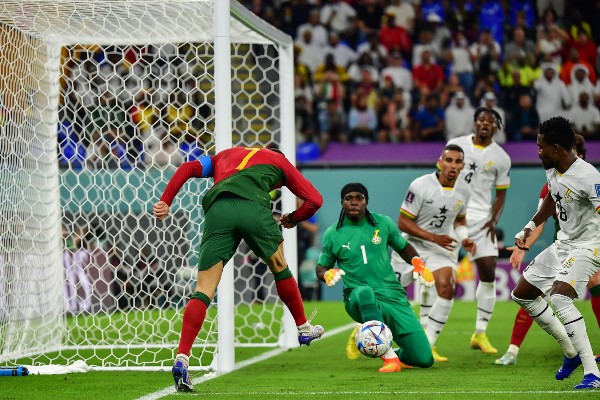 Cristiano Ronaldo con Portugal vs Ghana en Qatar 2022
