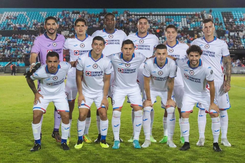 El 11 inicial de Cruz Azul contra Cancún FC