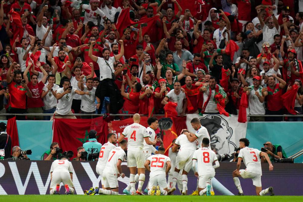 Marruecos sorprendió al vencer a Bélgica