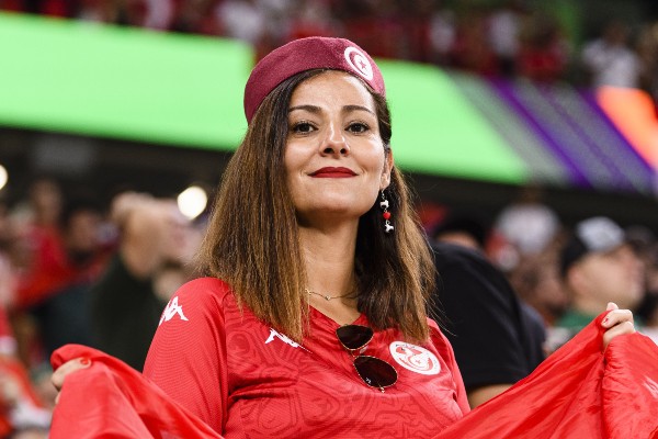 Aficionada de Túnez en Qatar 2022