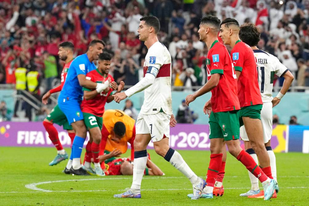 CR7 no pudo evitar la derrota de Portugal