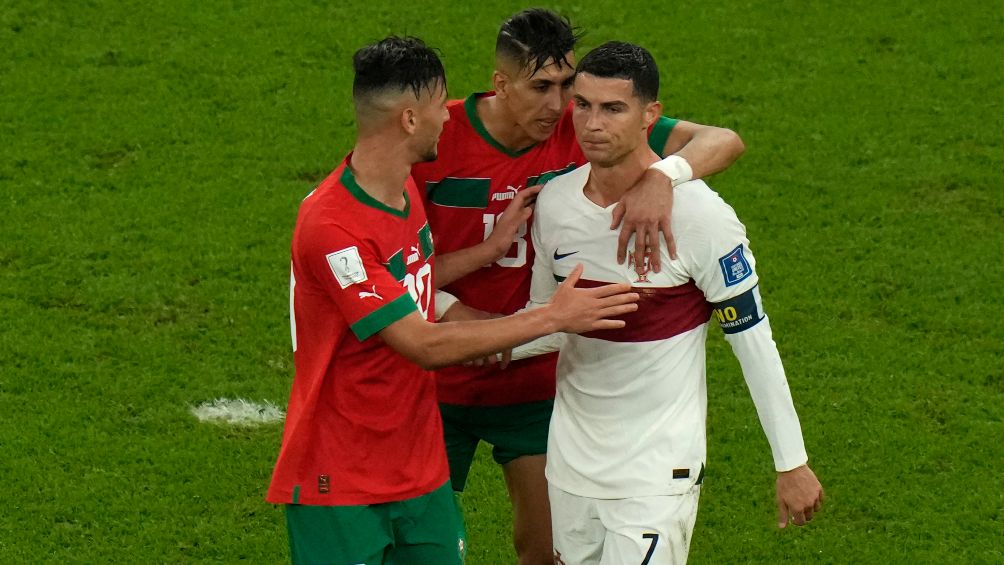 Cristiano se mostró con pesar por el que pudo ser su último juego de Mundial