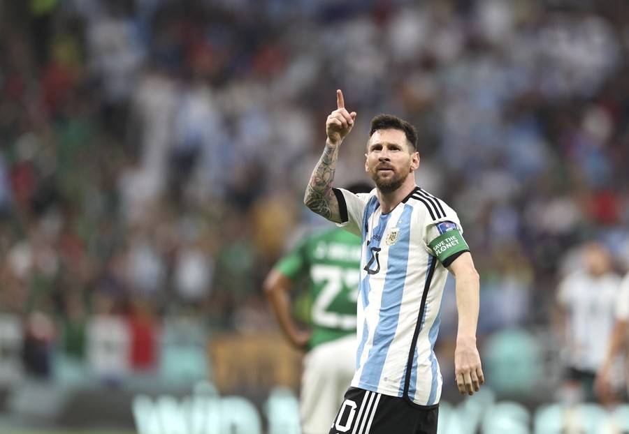 Messi e el partido ante México