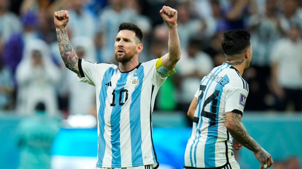 Messi está con Argentina a las puertas de un título Mundial