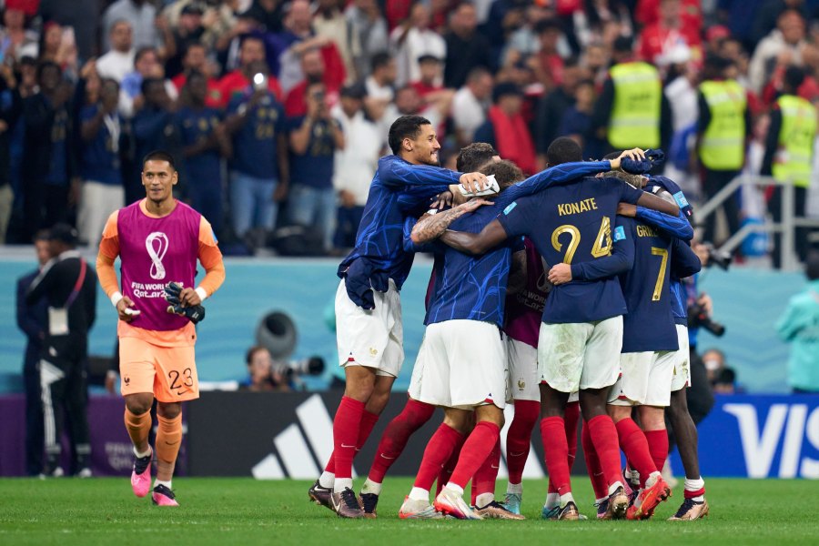 Francia celebra la clasificación a la Final