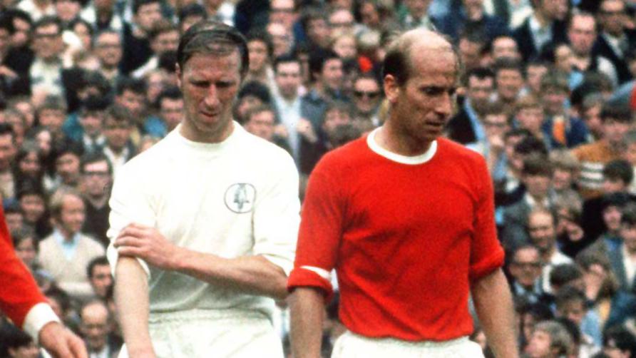Jack y Bobby Charlton jugaron juntos en Inglaterra 66