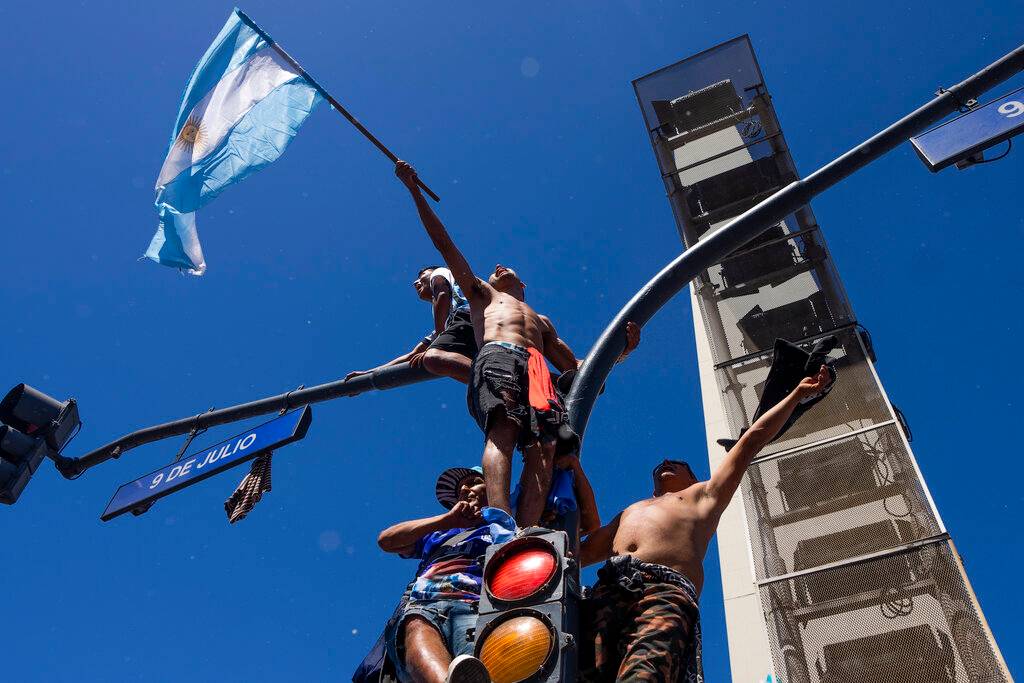 Argentina celebra el su tricampeonato del mundo
