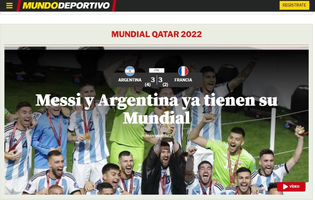 Messi y Argentina tienen su Mundial 