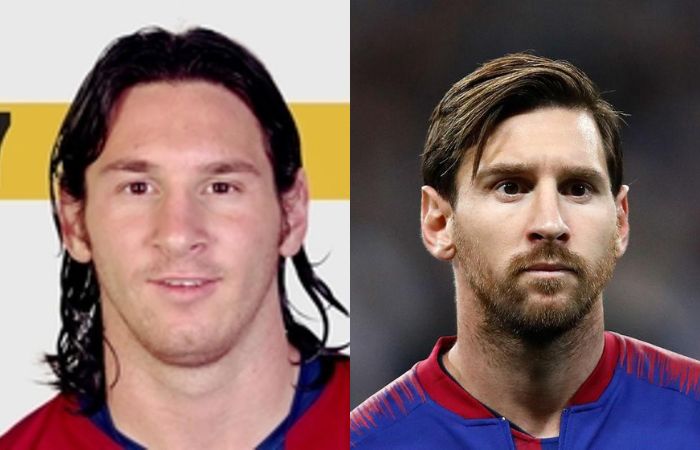 Transformación estética de Messi