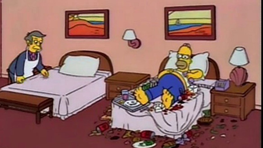 Homero y su desorden