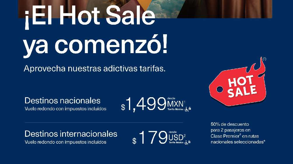 Aprovecha las promociones de Aeromexico