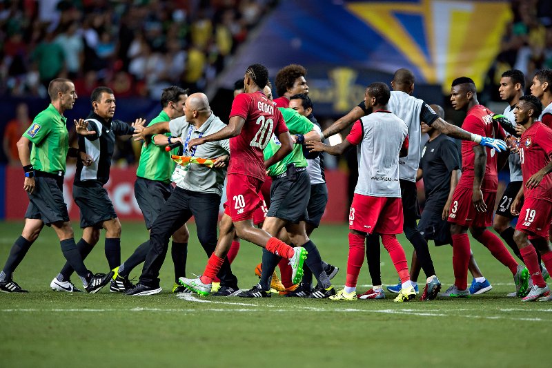 Panamá tras la derrota frente a México en la Copa Oro 2015