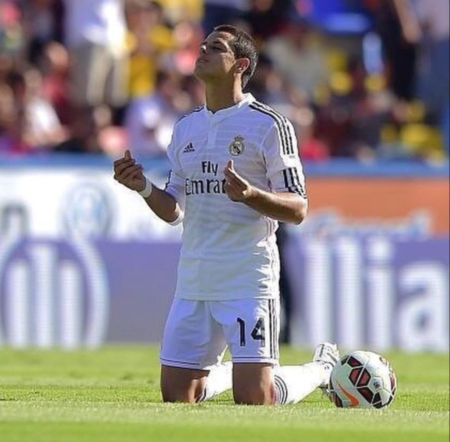 Chicharito Hernández en el Real Madrid
