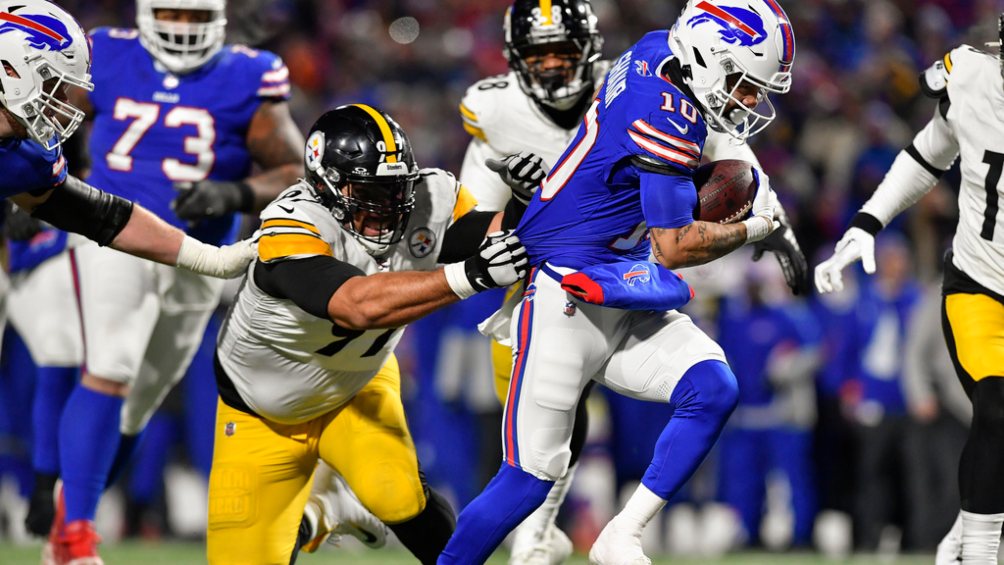 La defensiva de Steelers no pudo con la ofensiva de Bills