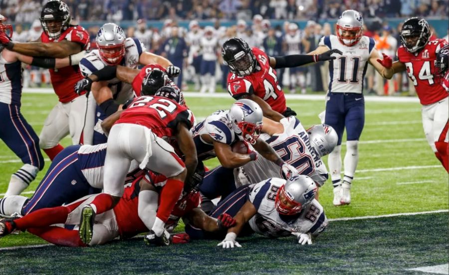 En 2017 Patriots venció a Falcons en el Super Bowl