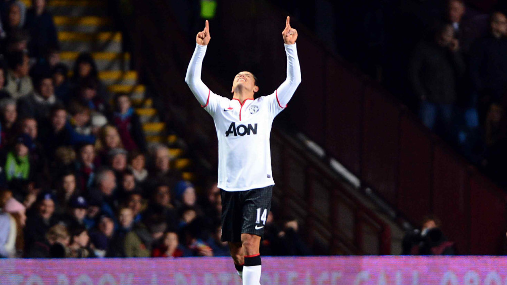 Javier Hernández ganó dos Premier League con el Manchester United