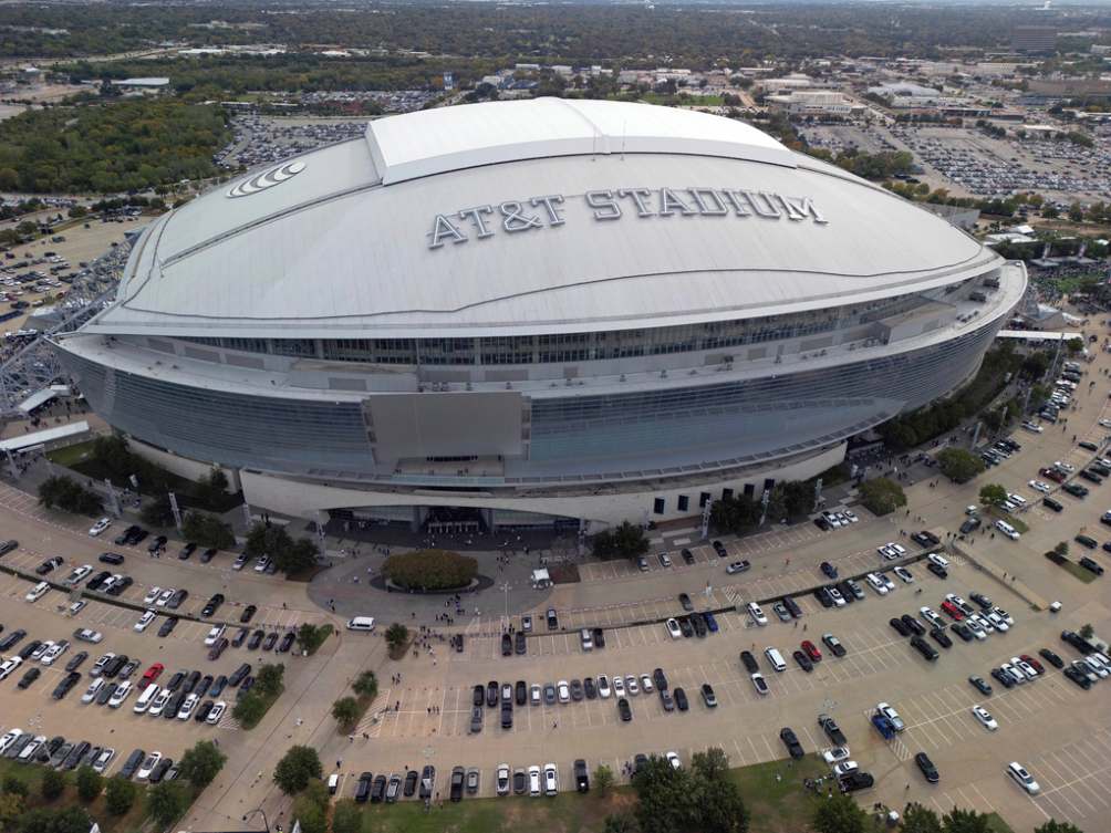 El AT&T Stadium, casa de los Cowboys
