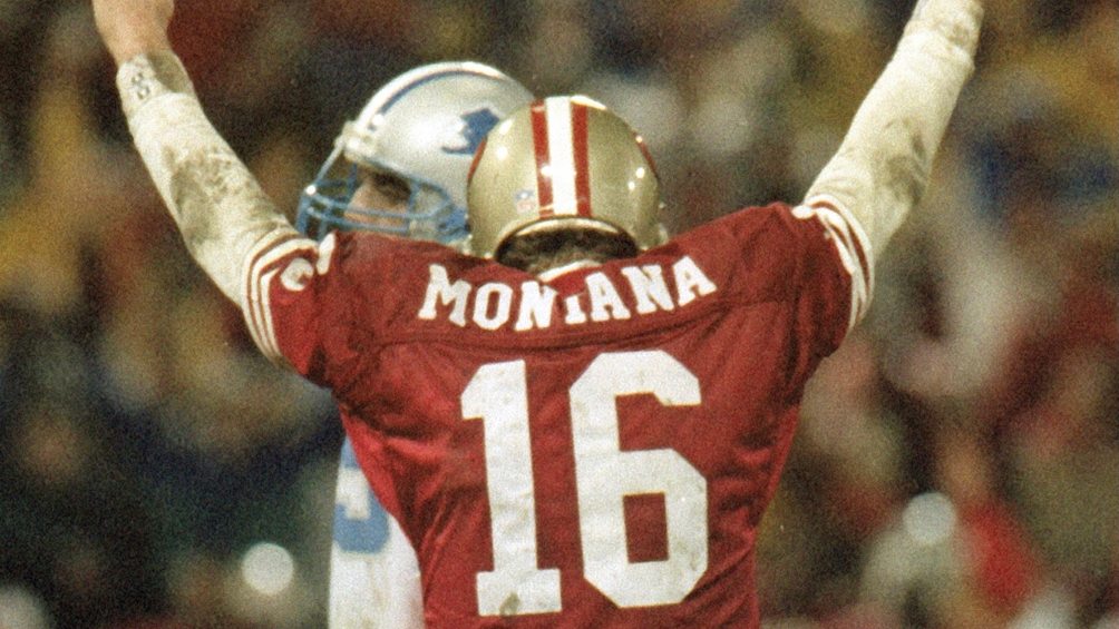 Joe Montana ganó cuatro veces el Super Bowl