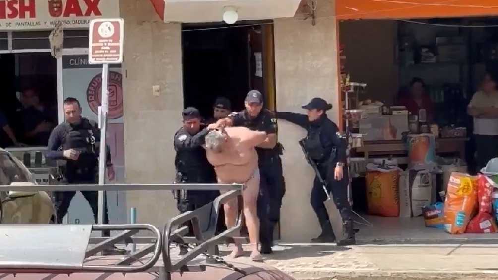El luchador fue detenido en un hotel de Oaxaca. 