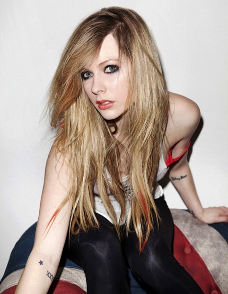 Avril Lavigne Una Sensual Rocker R Cord