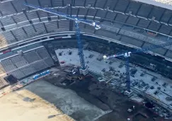 Remodelación del Estadio Banorte avanza con butacas fijas en la parte alta Remodelación del Estadio Banorte avanza con butacas fijas en la parte alta