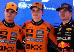 Lando Norris, Oscar Piastri y Max Verstappen Lando Norris, Oscar Piastri y Max Verstappen
