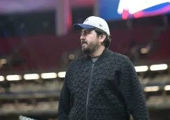 Amaury Vergara recordó a su padre durante el sorteo Amaury Vergara recordó a su padre durante el sorteo