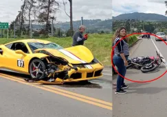 El vehículo presenta severos daños en su costado derecho y el parabrisas destruido. El vehículo presenta severos daños en su costado derecho y el parabrisas destruido.