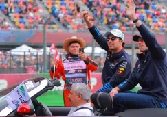 Checo Pérez y Max Verstappen Checo Pérez y Max Verstappen