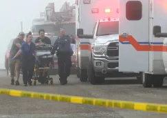 Al menos dos personas murieron en accidente aéreo de la Marina de México cerca de Galveston, Texas Al menos dos personas murieron en accidente aéreo de la Marina de México cerca de Galveston, Texas