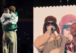 VIDEO: Así fue como Bad Bunny y J Balvin se reconciliaron durante concierto en México VIDEO: Así fue como Bad Bunny y J Balvin se reconciliaron durante concierto en México