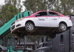 Ya dio inicio la chatarrización de las unidades para cambiarlas por unas nuevas. Ya dio inicio la chatarrización de las unidades para cambiarlas por unas nuevas.