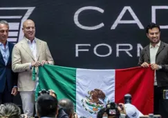 Checo, ya con Cadillac Checo, ya con Cadillac