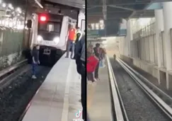 Los sujetos fueron retirados para que los trenes continuaran su marcha. Los sujetos fueron retirados para que los trenes continuaran su marcha.