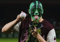 Mr. Iguana protagonizó el lanzamiento de la primera bola Mr. Iguana protagonizó el lanzamiento de la primera bola