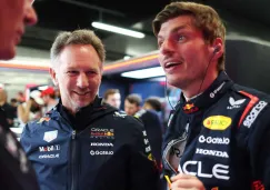 Christian Horner y Max Verstappen Christian Horner y Max Verstappen
