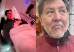 Fernández Noroña es captado durmiendo en vuelo Premier de Roma a la CDMX Fernández Noroña es captado durmiendo en vuelo Premier de Roma a la CDMX