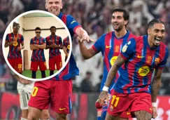 El Barcelona se coronó supercampeón de España El Barcelona se coronó supercampeón de España