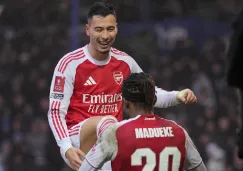 Martinelli firma su reivindicación en Fratton Park en la victoria del Arsenal Victoria del Arsenal