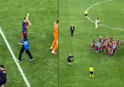 Pau Cubarsí desató la polémica por este gesto Pau Cubarsí desató la polémica por este gesto