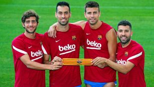 Barcelona: Designó capitanes tras salida de Lionel Messi