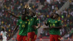 Camerún ganando en la Copa Africana de Naciones