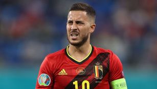 Hazard se lamenta en juego con Bélgica