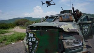 CJNG atacó a pobladores con drones 