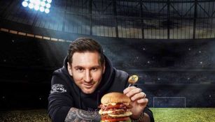 Leo Messi anunciando "La Messi"