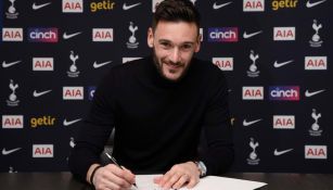Hugo Lloris firma su nuevo contrato con el Tottenham 