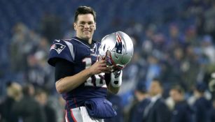 Tom Brady en su paso por Patriotas