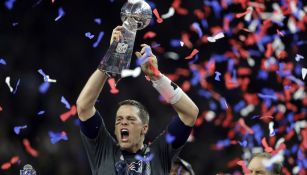 Tom Brady celebró con los Patriots