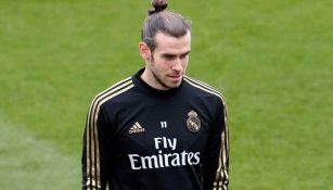 Gareth Bale durante entrenamiento con el Real Madrid