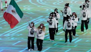 Delegación Mexicana en la inauguración de los Juegos Olímpicos